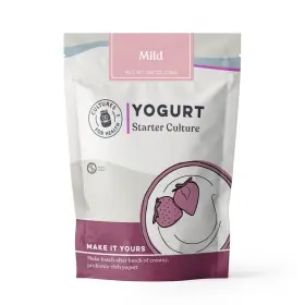 Cultures For Health 702356583830 Mild Yogurt Starter Culture 4 Packets Direct-set Powder With