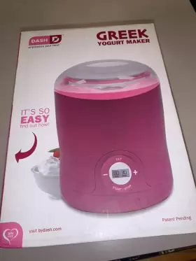 Dash Dgy001 Greek Yogurt Maker Simple Easy Customize Your