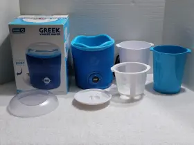 Dash Dgyoo1bu Greek Yogurt Maker Use Any Milk Even Soy Or Almond Probiotic Unprocessed