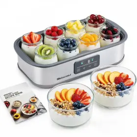 Elite Gourmet Eymec24 Probioticpro Digital Yogurt Maker Programmable Temp And Time Co