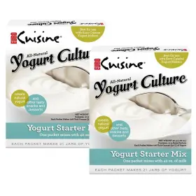 Euro Cuisine 642896283176 Ri1020 All Natural Yogurt Culture Starter For Dairy Free Whole Milk Protei