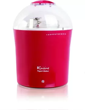 Euro Cuisine 691043227624 Greek Yogurt Maker Red