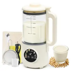 Foshan Shunde Hanxi Electric Appliance Co. Ltd. 710456216756 8-in-1 Nut Milk Maker 50oz Glass Soy Almond Oat Machine With 20-blades