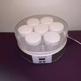 Gourmia Gym1610 Gym1620 Digital Yogurt Maker With 7 Glass Jars 6 Oz