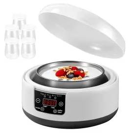 Hwduj 797457722738 36 Hour Yogurt Maker 1.2l Automatic Digital Yoghurt Machine Lcd Display