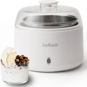 Joymech 313100937993 Yogurt Maker Compact Greek Machine With Constant Temperature Contr
