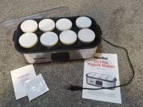Mueller Austria Yl-470 Ultra Yogurt Maker With 8 6oz Glass Jars/lids Model - Open Box