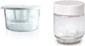 Nobrand 100050 Euro Cuisine Greek Yogurt Bundle Maker Extra Glass Jars