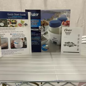 Oster Ckstym1001 Mykonos Greek Yogurt Maker New