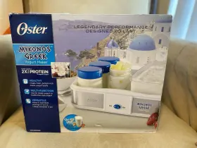 Oster Ckstym1010 Mykonos Greek Yogurt Maker
