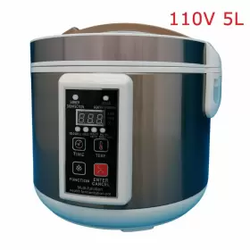 Preasion 724417607989 Used 5l Multi-functional Fermenter 110v Fermentation Pot Black Garlic Yogurt