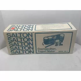 Salton Ym-4 Vintage 1977 Cosmopolitan Yogurt Maker Complete