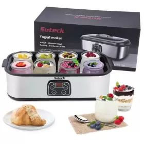Suteck 759803993162 Automatic Yogurt Maker Machine Digital Lcd Display With Constant Temperature