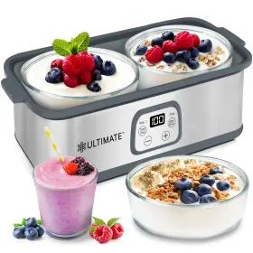 Ultimate Uym2.3 Probiotic Yogurt Maker With Adjustable Temperature Control 68-131f Two
