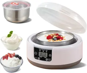 Vankutl Sng-1.2l Yogurt Maker With Temperature And Time Control Intelligent Digital Panel