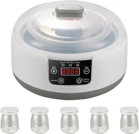 Visit & Buy 744110346886 Probiotic Yogurt Maker - Machine With Adjustable Temperature Contro