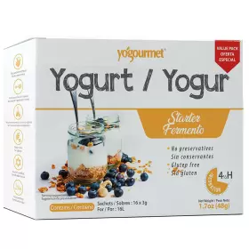 Yogourmet 689789830161 Yogurt Starter 16 Pack - Make At Home Culture All