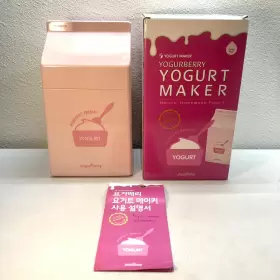 Yogurberry 809425101130 Non-electric Natural Fementation Homemade Yogurt Maker - Sweet Pink